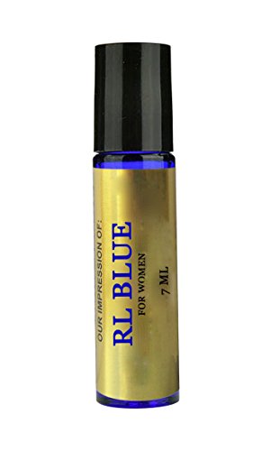 IMPRESSION Oil Compatible with **RL_Blue**, 7ml Glass Roller Bottle, 100% Pure-No Alcohol (RL Blue* Oil VERSION/TYPE; Not Original Brand)