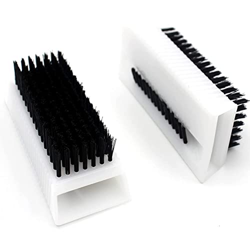 2PCS Surgical Scrub Brushes for Hands Non-Disposable Sterile Hand Scrubber Double-Sided Nail Brushes with Nail Cleaner Hand and Nail Cleaning Brush Stiff Bristle Fingernail Brushes Nail Scrub Brushes