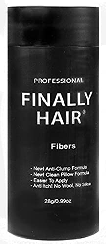 Finally Hair Keratin Hair Building Fibers for Hair Thickening Fiber Hair Loss Concealer. (Sandy Blonde)