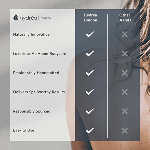 Hydrea London Dry Brushing Body Brush with Cactus Bristle - Cellulite Remover, Vegan Best Dry Brush for Flawless Skin, Helps Improve Lymphatic Drainage - FSC® Certified Beechwood.