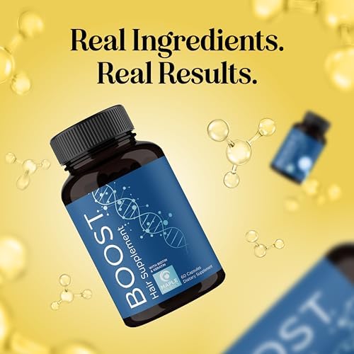 Biotin 10000mcg and Collagen Supplement - Hair Growth Supplement with Saw Palmetto for Women & Men - Horsetail Biotin Collagen Keratin and More DHT Blocker Hair Growth Vitamins for Women & Men 1 Month