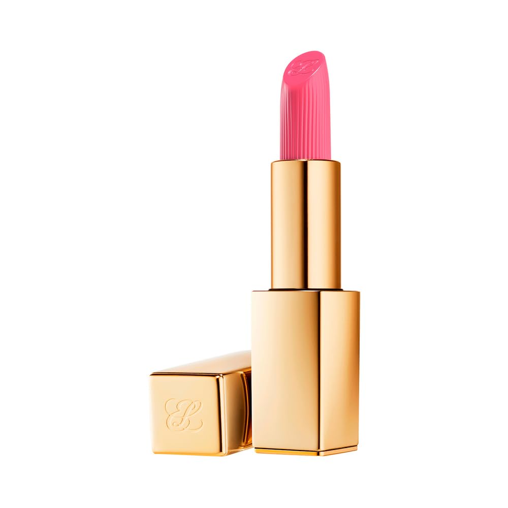 Estée Lauder Pure Color Long-Lasting Cream Lipstick with Cream Finish | Plumping & Nourishing, 220 Powerful