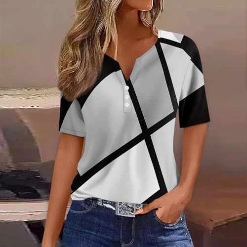 Blouses for Women Dressy Casual Sexy Trendy Tops for Women 2024 Floral T Shirts for Women Womens Tops and Blouses Womens Cotton Tops Casual Tops for Women Summer Blouse for Ivory XL
