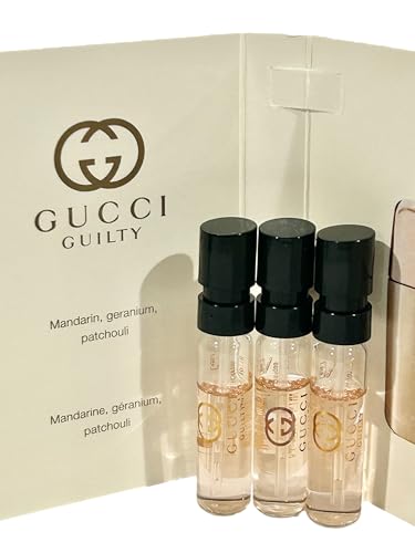 Gucci Guilty Sample Perfume Women EDP Spray Pour Femme 1.5 ml / 0.05 oz - set of 3