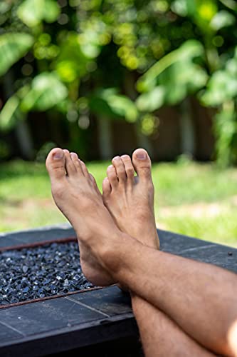 (Pack of 2) Phoenix Foot Peel for Men - Extra Large - Extra Strength - Menthol - Exfoliating Dry Feet Treatment - Callus Remover - Paraben Free