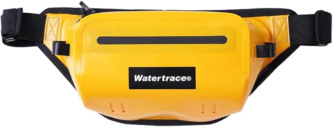 Waterproof Fanny Pack Snorkeling Bag Waist Bag For Canoe Kayaking Rafting Surfing Swimming Boating Storage Pack Paddle Board (Yellow)