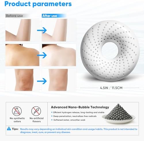 Hydrogen Bath Ball Tablets Bombs for Muscle & Stress Relief – H2 Molecular Hydrogen Bombs for Spa & Hydrogen-Rich Water Soaking, Reusable Design for Full Body, Foot, or Hand Bath-White