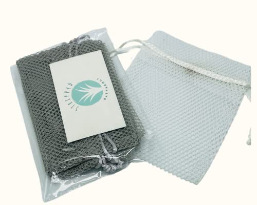 3 PK Bath Bomb Bags & Shower Soother Bags | 4" x 5" Shower Tablet Bag For Clean Bath | For Clean Shower | Less Mess | More Effective Aromatherapy | Stocking Stuffer Gift Idea