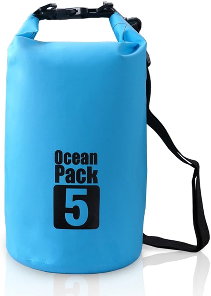 Dry Sack/Floating Waterproof Bag 2L/5L/10L/20L/30L for Boating, Kayaking, Hiking, Snowboarding, Camping, Rafting, Fishing and Backpacking