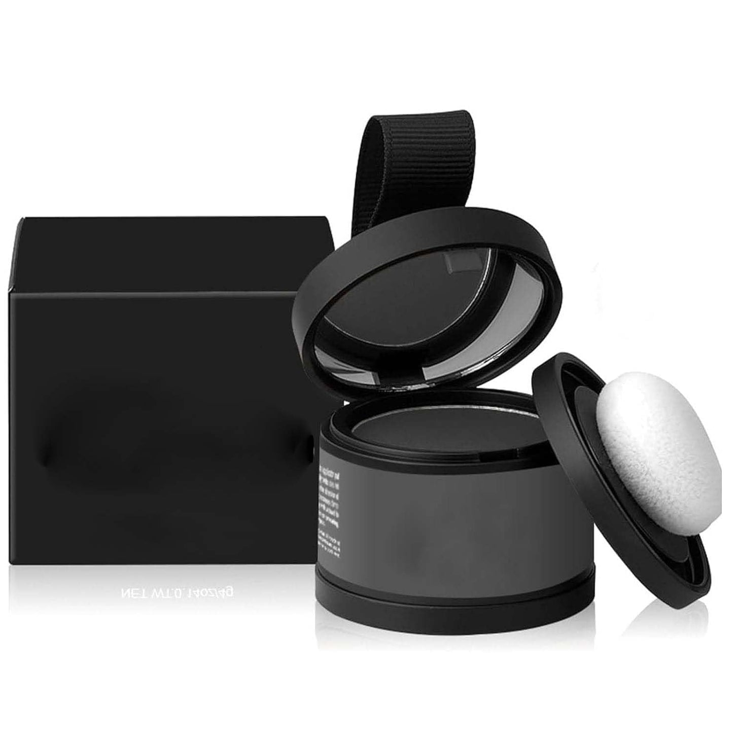 Maycheer Hairline Powder for Women, 14 Color Maycheer Magic Root Cover Up, Maycheer Hair Shadow, May Cheer Hair Rich, Maycheer Hair Rich Shading Powder, Transparent Root Cover (08 Dark Gray)