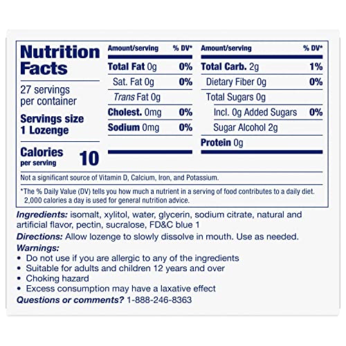 biotène Dry Mouth Lozenges for Dry Mouth and Fresh Breath, Dry Mouth Relief and Breath Freshener, Refreshing Mint - 27 Count (Pack of 3)