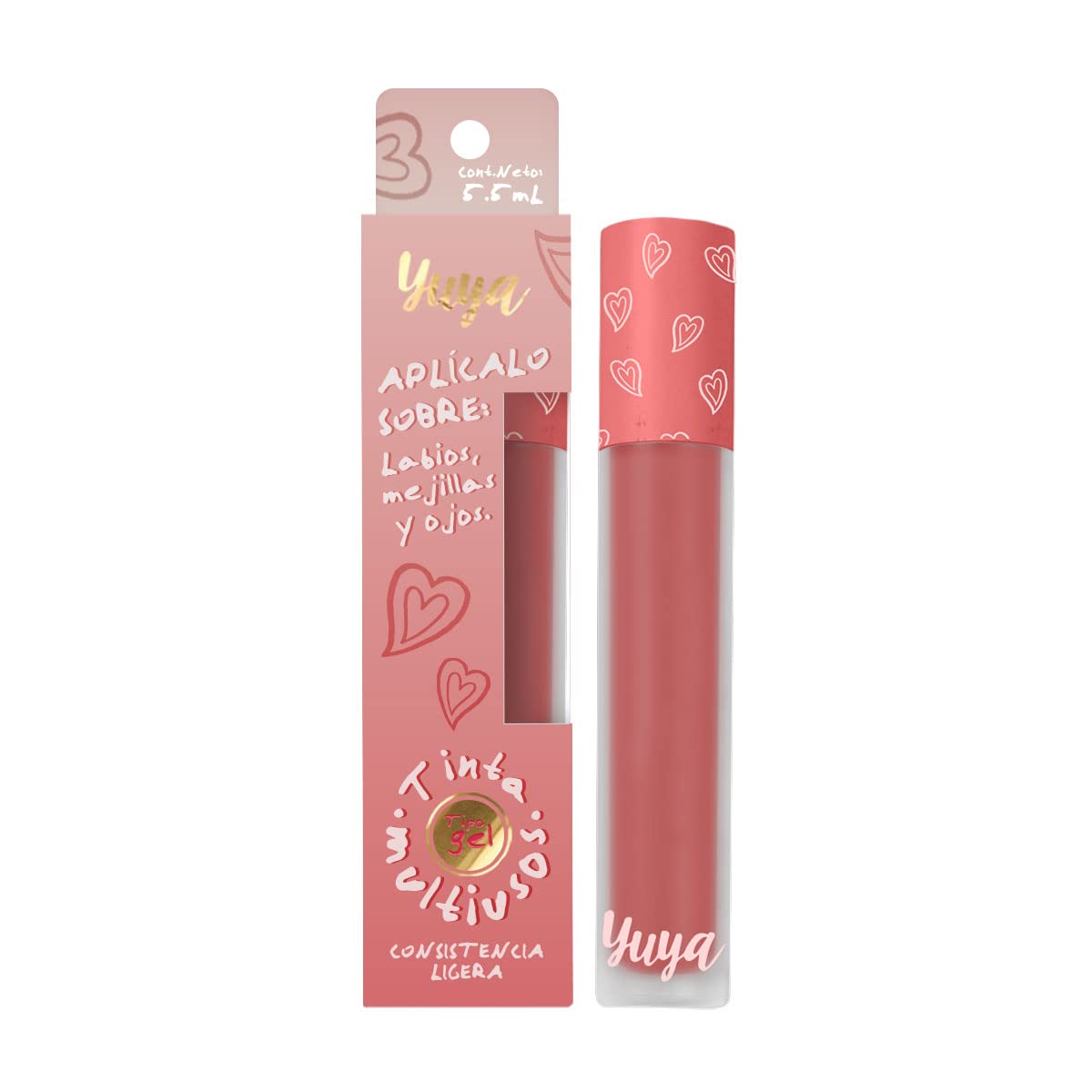 Yuya - Republic Cosmetics P Rvula Lips, Cheeks And Eyes Long Lasting Tint Aloe Vera Pink - Lips, Cheeks & Eyes - 5.5 Ml