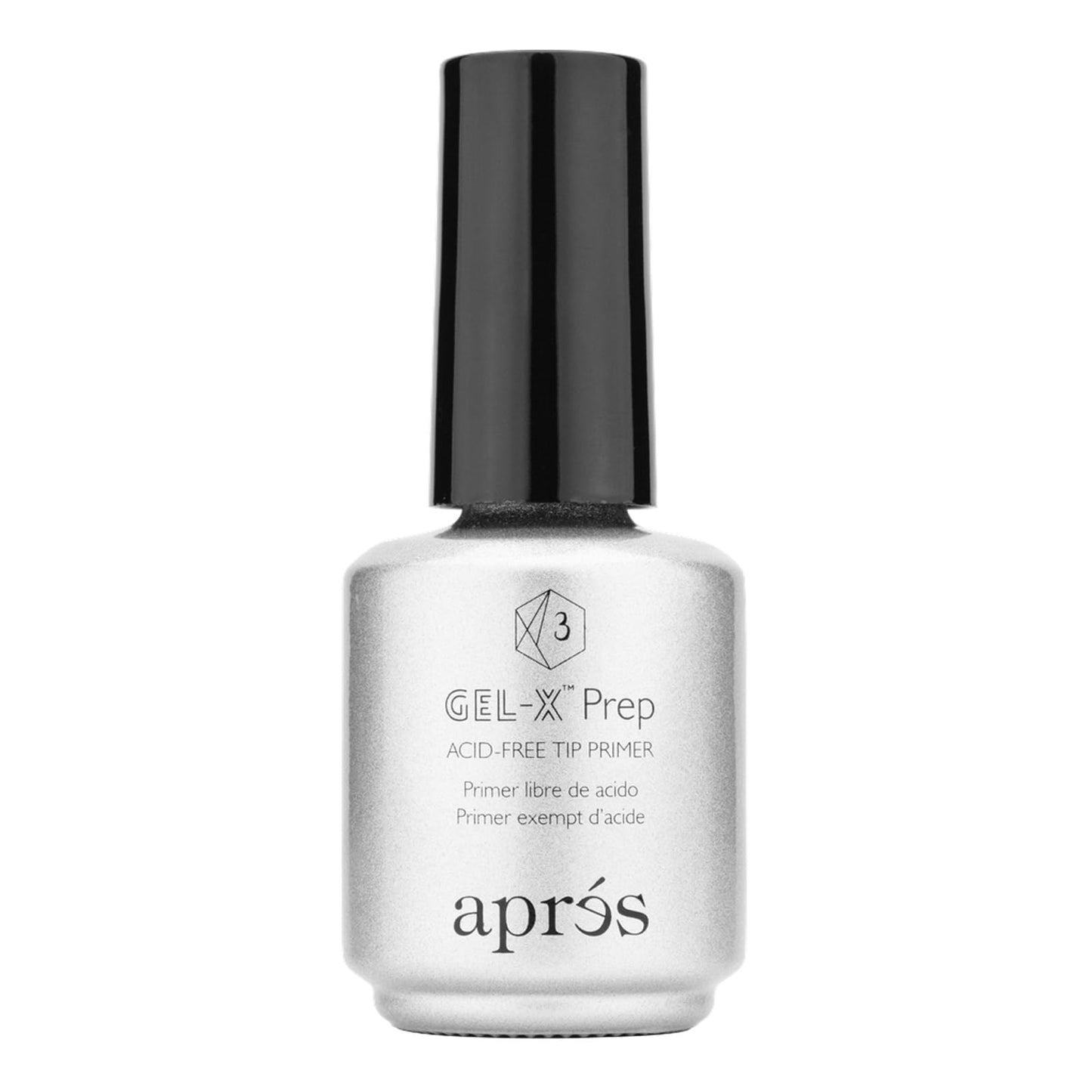 Apres Gel-X Prep Acid-Free Tip Primer 15 ml, Nail Tip Etching Prep for Improved Adhesion