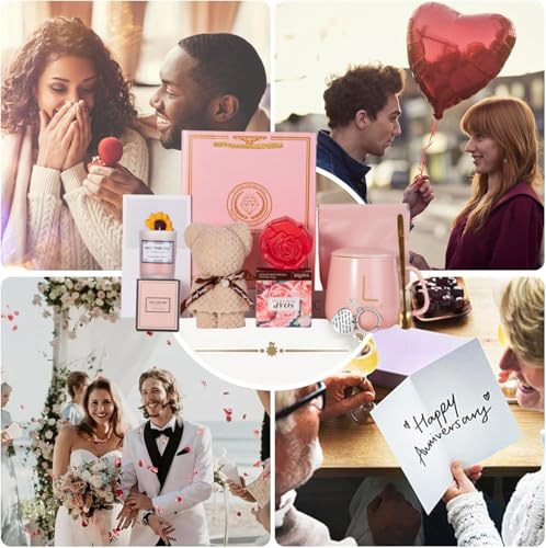 Birthday Gift Set for Women - Luxury Self-Care Fantasy Box for Her, Mom, Wife, Sister, Teen Girls - Valentine's/Mother's Day/Get Well Soon Gift(Lucky Orange)