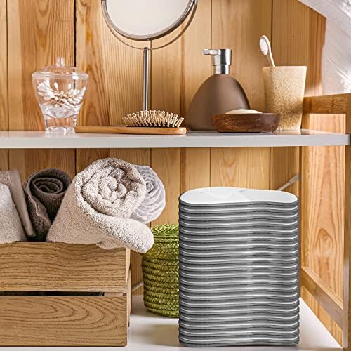 Hercicy 40 Pairs Disposable Non Slip Hotel Slippers Fluffy Closed Toe Spa Slippers Indoor Guest for Men Women Home Wedding Travel Party