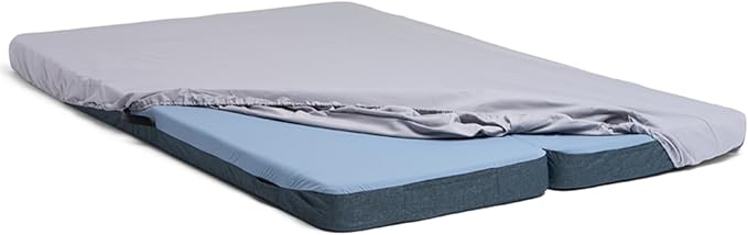 HEST Dually - Portable Camping Mattress, Enhanced Memory Foam, Double Mattress, Sleeps Two