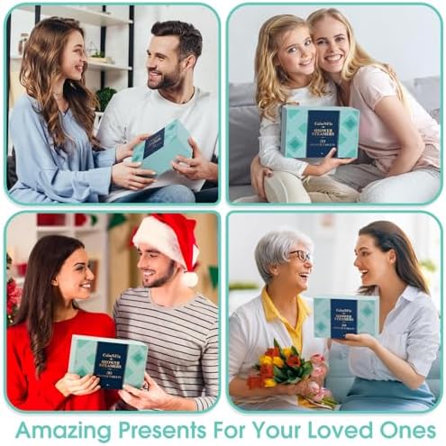 30 Pack Shower Steamers for Women Present Set, Shower Bath Bombs with 6 Scents, Self-Care Items for Wife As Valentine's Day and Mothers Day Present Idea, Birthday Present Stocking Suffers