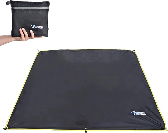 TRIWONDER Hammock Rain Fly Waterproof Tarp Camping Tent Footprint Ground Cloth Backpacking Tarp Camp Shelter Sunshade Mat for Outdoor Hiking Beach Picnic