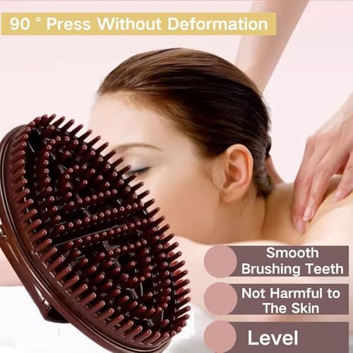 2Pcs Meridian Massage Brush, Full Body SPA Relaxation Massager Brush, Acupressure Meridian, Scalp Massage, Full Body Relaxation Comb,Beauty Salon Professional MeridianBrush