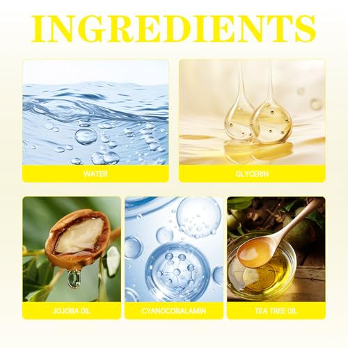 3-Pack Rejuvenation Nail Growth Oil with Nail File - Nail Oil for Growth, Strength & Repair