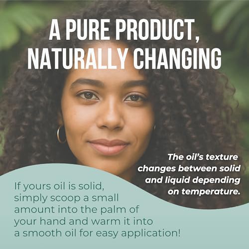 100% Organic Batana oil for Hair Growth | Pure Elaeis Oleifera | Natural Cold Press Extraction Method | Dr Sebi Scalp Care Hair Shine treatment for Men & Women | No Burnt Smell