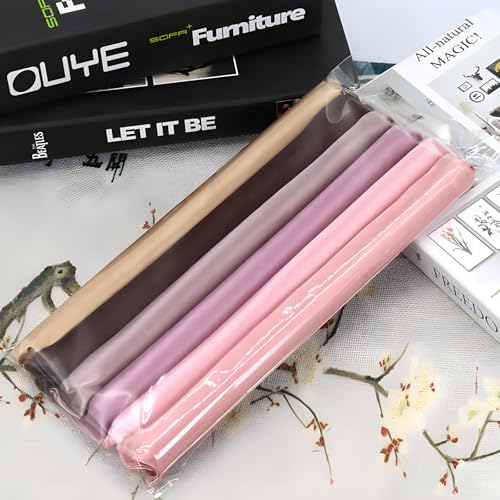 Heatless Curling Rod - Heatless Hair Curler for Overnight Curls, Soft Hair Curlers to Sleep In, Heatless Curlers for Women, No Heat Curls for Short Hair & Long Hair (Mixed color, 10 IN)