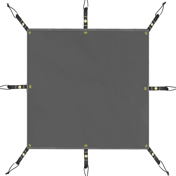 Tent Footprint Waterproof PU 3000 Easy Set up Heavy Duty Ultralight Tent Footprint for Camping,Hiking, Backpacking, Hammock, Beach Grey