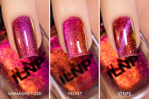 ILNP Misfit - Pink to Orange Magnetic Shimmer Nail Polish - Vegan, Cruelty Free, Non Toxic