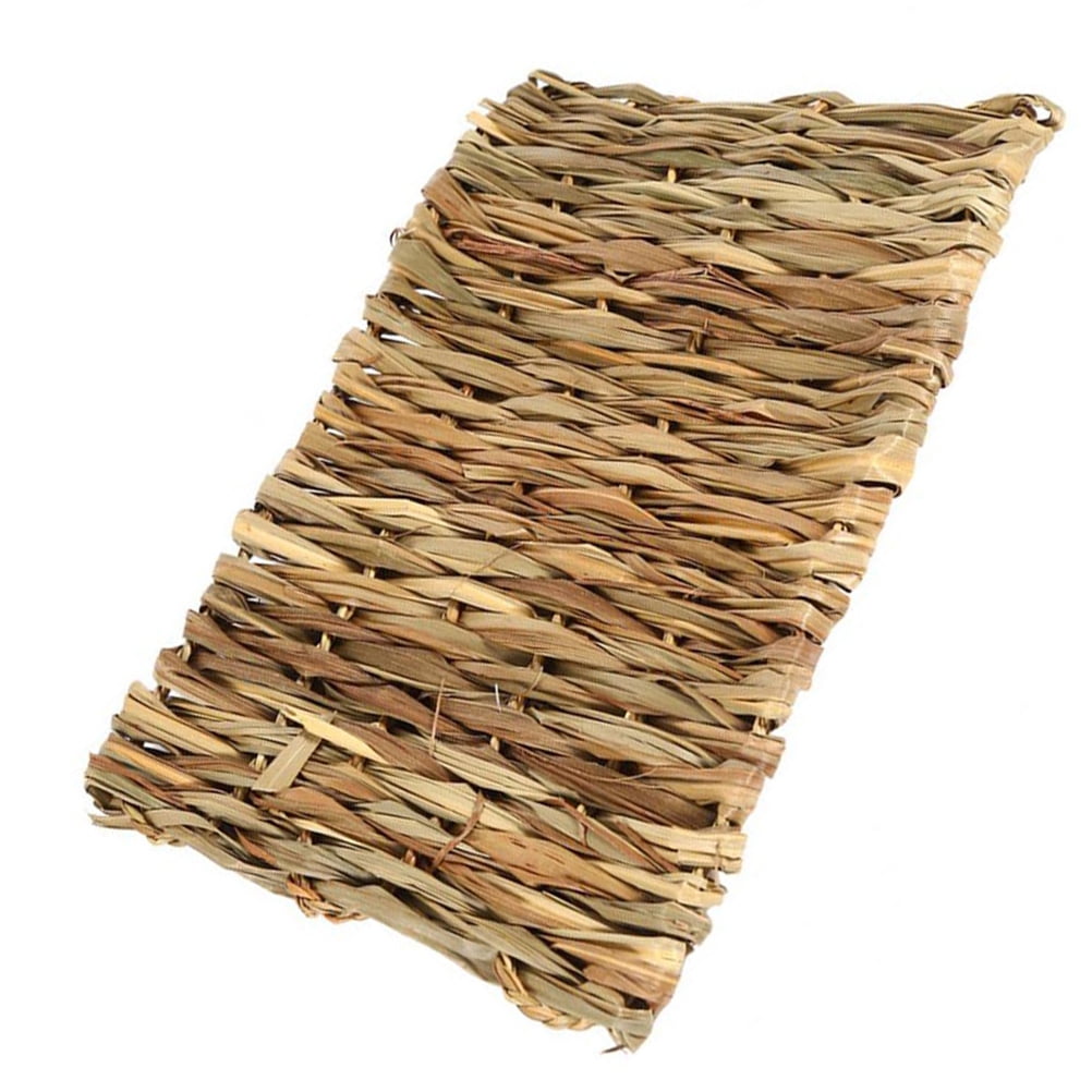2pcs Pet Mat Grass Mats Safe Edible Mats Cages Chew Toys for Pets Size 40x28CM