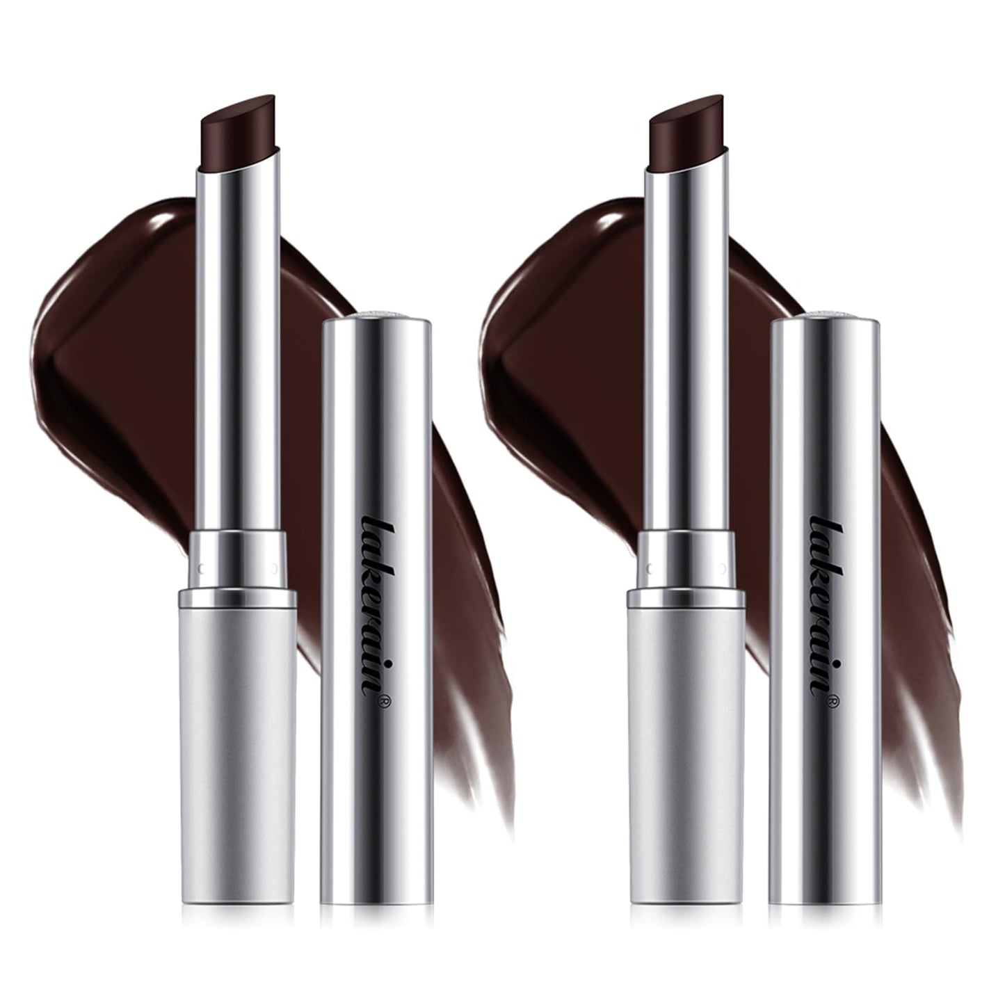 BAISEN DIARY 2PCS Honey Lipstick Tinted Lip Balm - Sheer Hydrating Lipstick for All Skin Tones - Moisturizing Lip Color, Nourishing Lip Balm with a Hint of Natural Black Cherry Tint