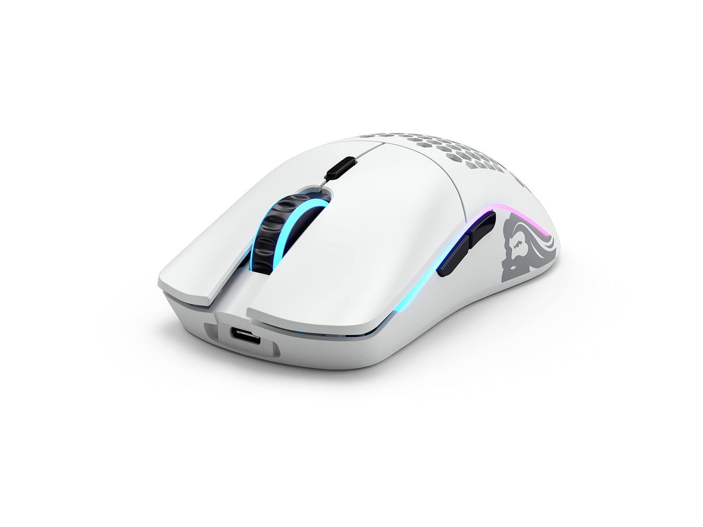 Glorious Model O Minus Wireless Gaming Mouse, RGB Gaming Mouse (Matte White)