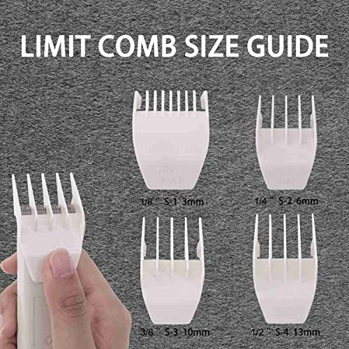 2 Pack Professional Peanut Clipper/Trimmer Snap On Replacement Blades #2068-300 - Compatible with Wahl Peanut Hair Clipper/Trimmer, White