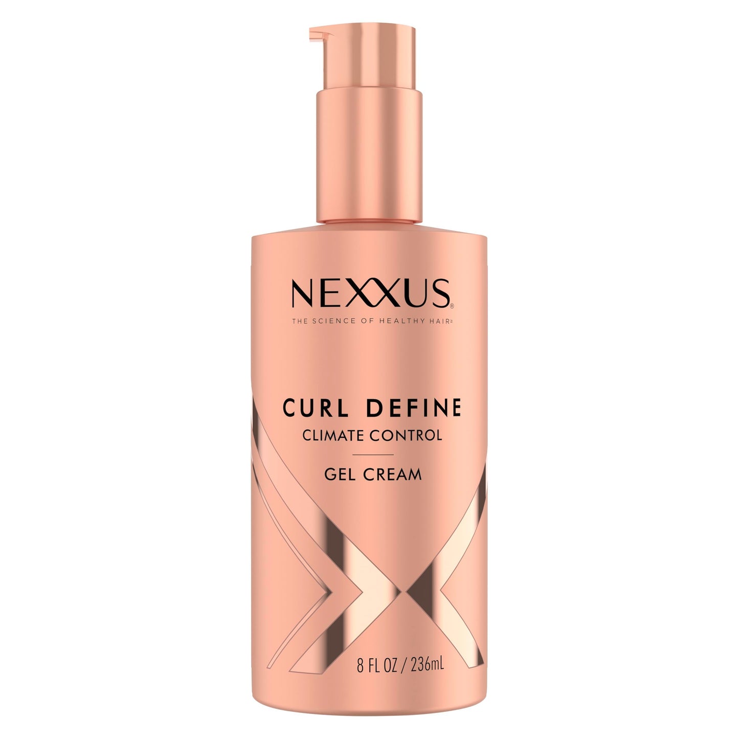 Nexxus Climate Control Gel Cream Curl Define for Cashmere Curls, with StyleProtect Technology 8 oz