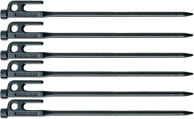 Snowpeak Solid Stakes30 6 Piece R-103-1