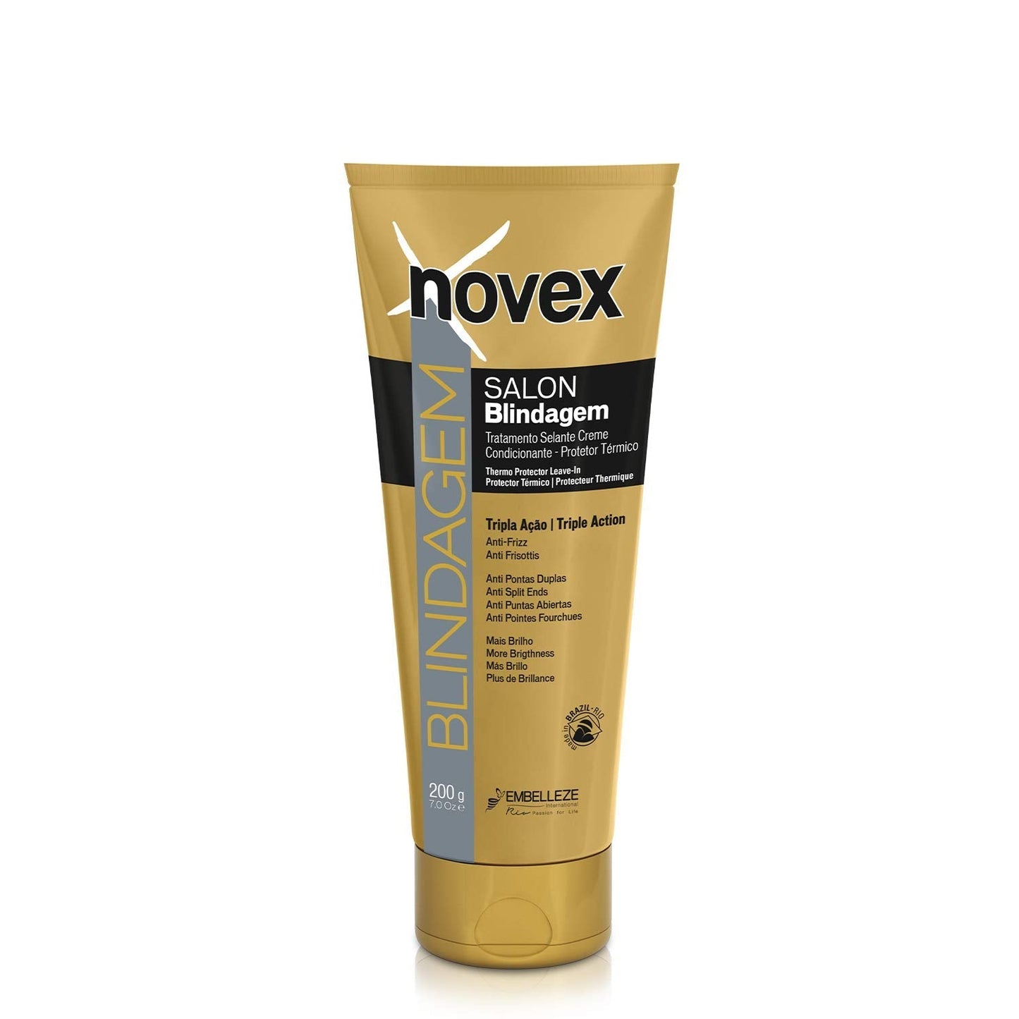 Novex Blindagem Thermal Protector Leave In 7 oz - Heat Protectant