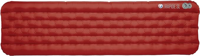 Big Agnes Rapide SL Insulated Sleeping Pad, Orange, Wide Long (25x78)