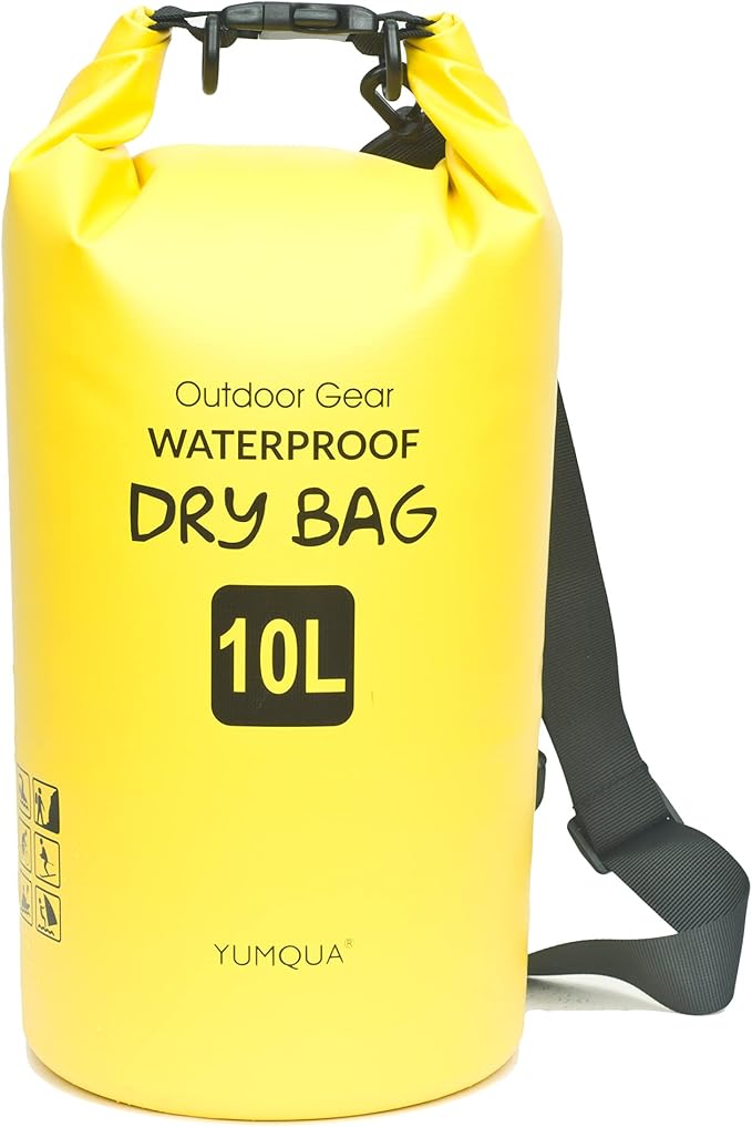 Waterproof Dry Bag Backpack 5L/10L/20L/30L/40L, Roll Top Floating Waterproof Storage Bags for Kayaking, Boating, Swimming, Hiking, Camping and Fishing
