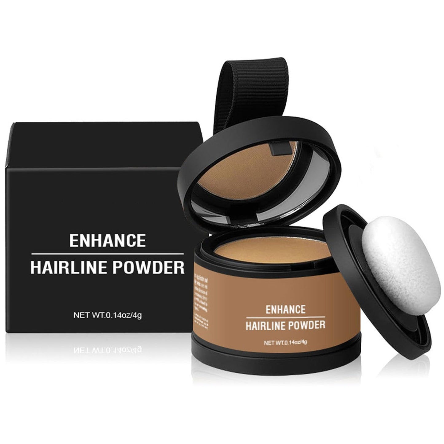 fizweyo Constituent Hair Powder, 12 Medium Blonde, Instantly Enhance Hairline Powder, Long-Lasting Coverage, No Grossy, Smooth Application, Travel Design, Easy to Use, 1 Fl Oz