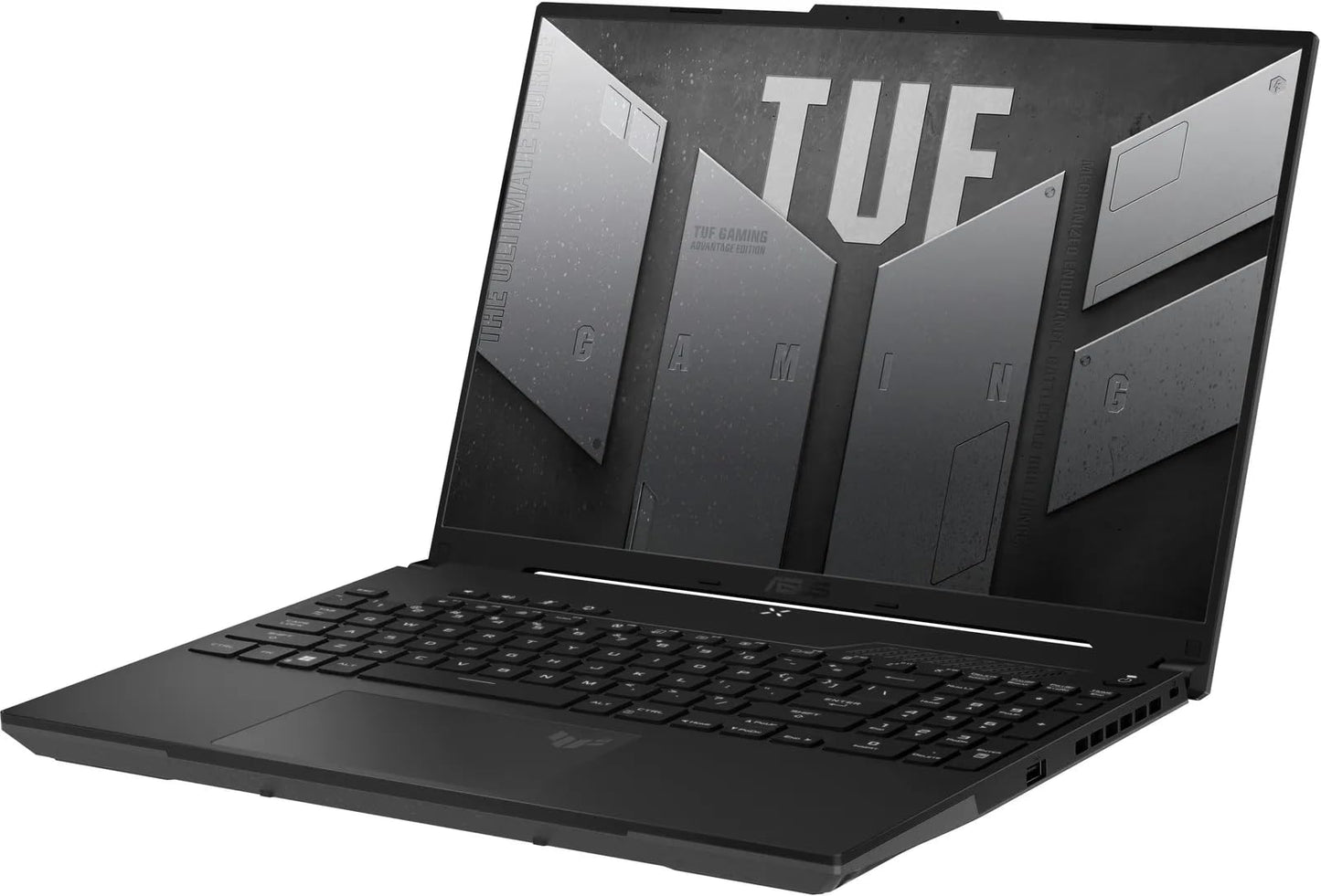 ASUS TUF A16 Gaming Laptop with Lifetime MS Office Pro, AMD Ryzen 7 7735 HS (Up to 4.75 GHz), Radeon RX7700S, 16" FHD 165 Hz, 64 GB DDR5, 1 TB SSD, RGB Backlit KB, Wi-Fi 6, Win 11 Pro, w/Accessories