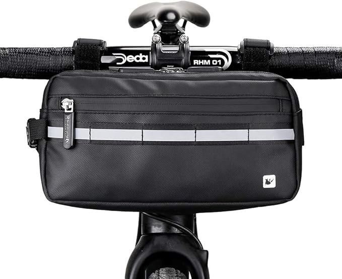 Rhinowalk Bike Bag Waterproof Bike Handlebar Bag,Bike Basket Bicycle Front Bag Shoulder Bag Waist Bag for Sport Bicycle Professional Cycling Accessories