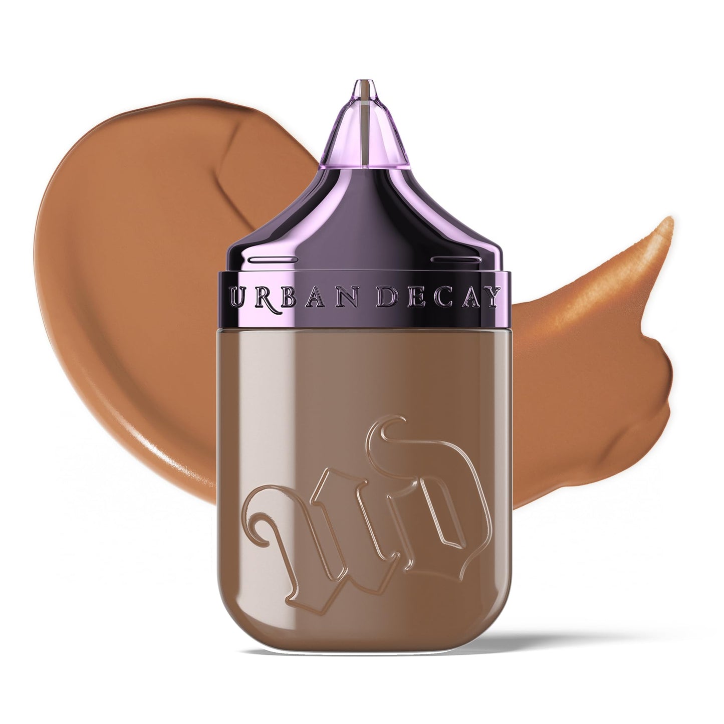 Urban Decay Face Bond Self-Setting Waterproof Foundation, Medium Coverage, Natural Matte Finish, 3% Niacinamide Serum Improves Skin Texture Feel, Transfer-Resistant, Sweat-Proof, Blurs Skin - Shade 28