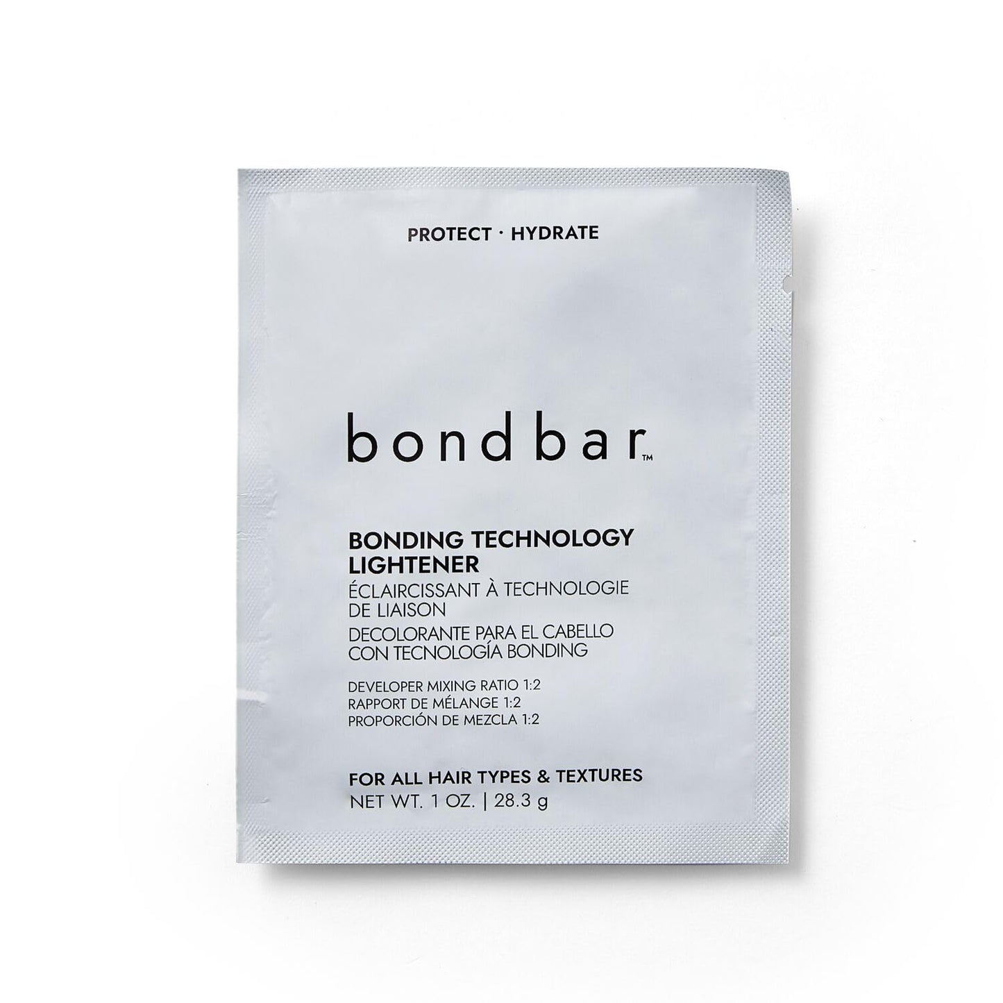 bondbar Bonding Technology Lightener Packette, Vegan, CrueltyFree, Reduces Damage to Hair, 1 oz