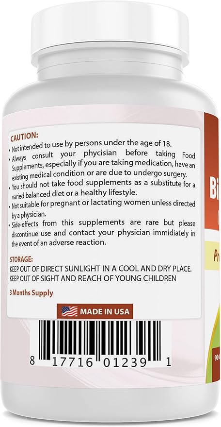 Best Naturals Bilberry 1000 Mg 90 Capsules (90 Count (Pack of 3))