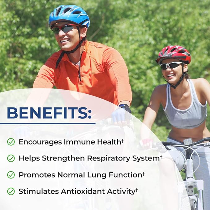 BioSchwartz Respiratory & Immune Lung Support Supplement with Quercetin (1 Month Supply) Plus 7 in 1 Immune Support Supplement with Antioxidants (2 Month Supply)