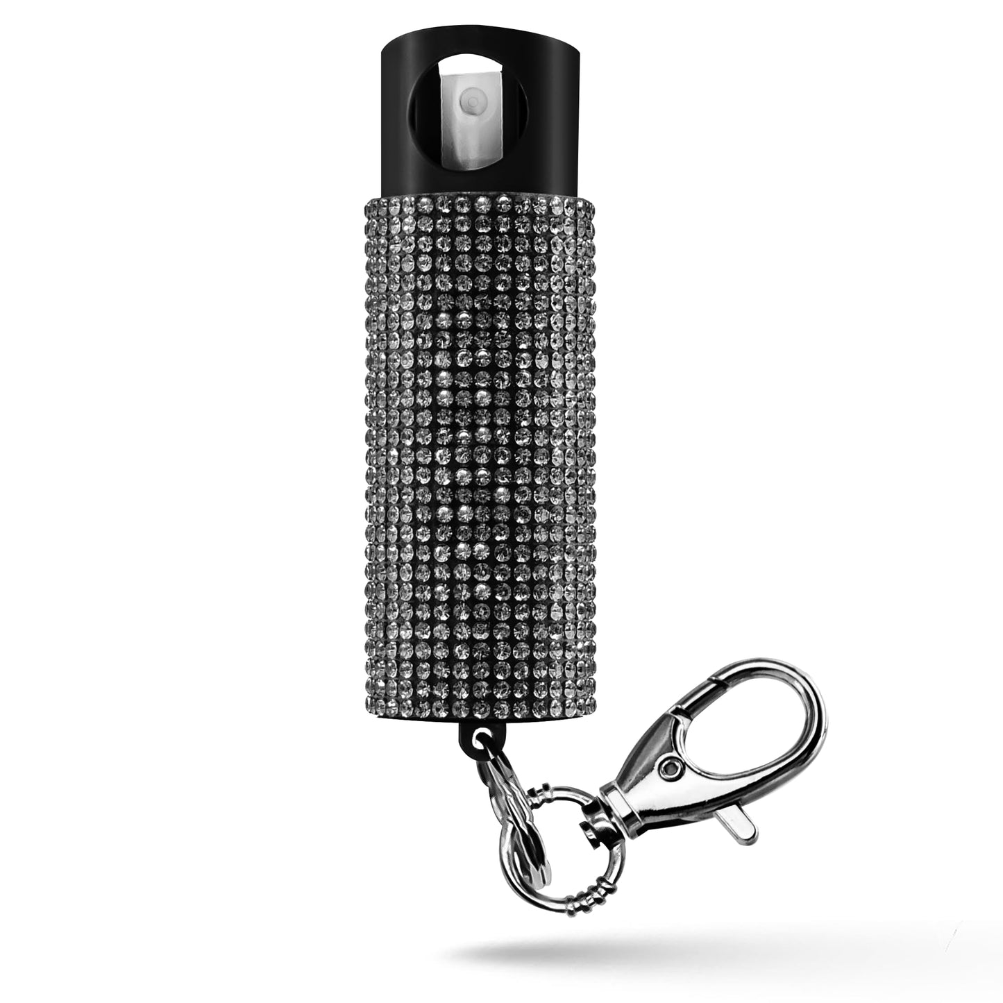 Guard Dog Security Bling it On Pepper Spray, Keychain with Safety Twist Top, Mini and Easy Carry, Lightweight and Fashionable, Maximum Police Strength OC Spray, 16 Feet Range, 0.5 fl oz