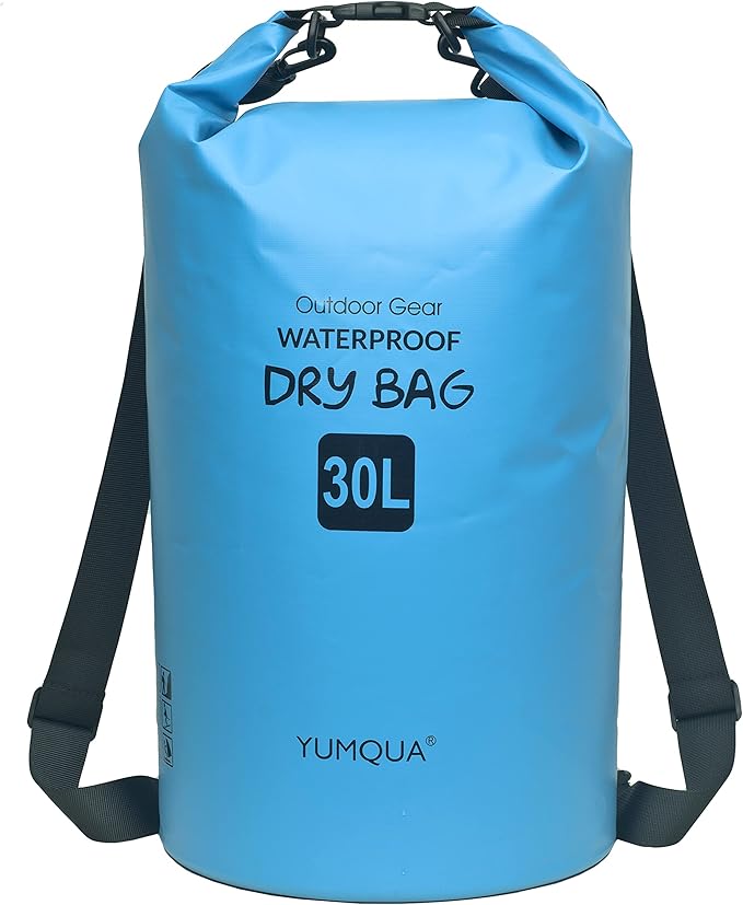 Waterproof Dry Bag Backpack 5L/10L/20L/30L/40L, Roll Top Floating Waterproof Storage Bags for Kayaking, Boating, Swimming, Hiking, Camping and Fishing