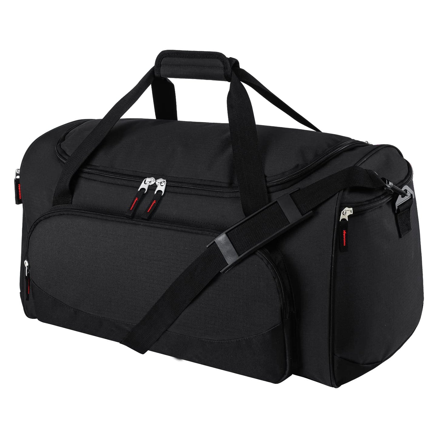 55L Sports Duffle Bags Large Gym Duffel Bag Workout Bag for Men - Black