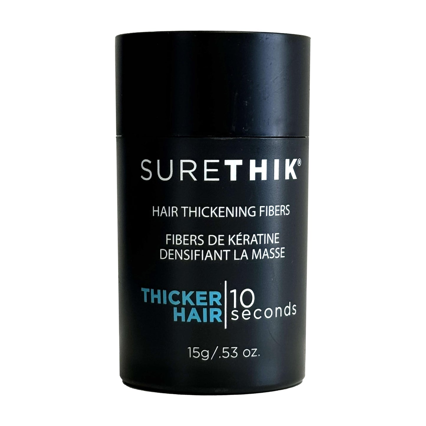 SURETHIK Hair Fibers for Thinning Hair, Building Fibers to Conceal Sparse Areas, Instantly Fuller Looking Hair for Men & Women, Light Blonde, 15g