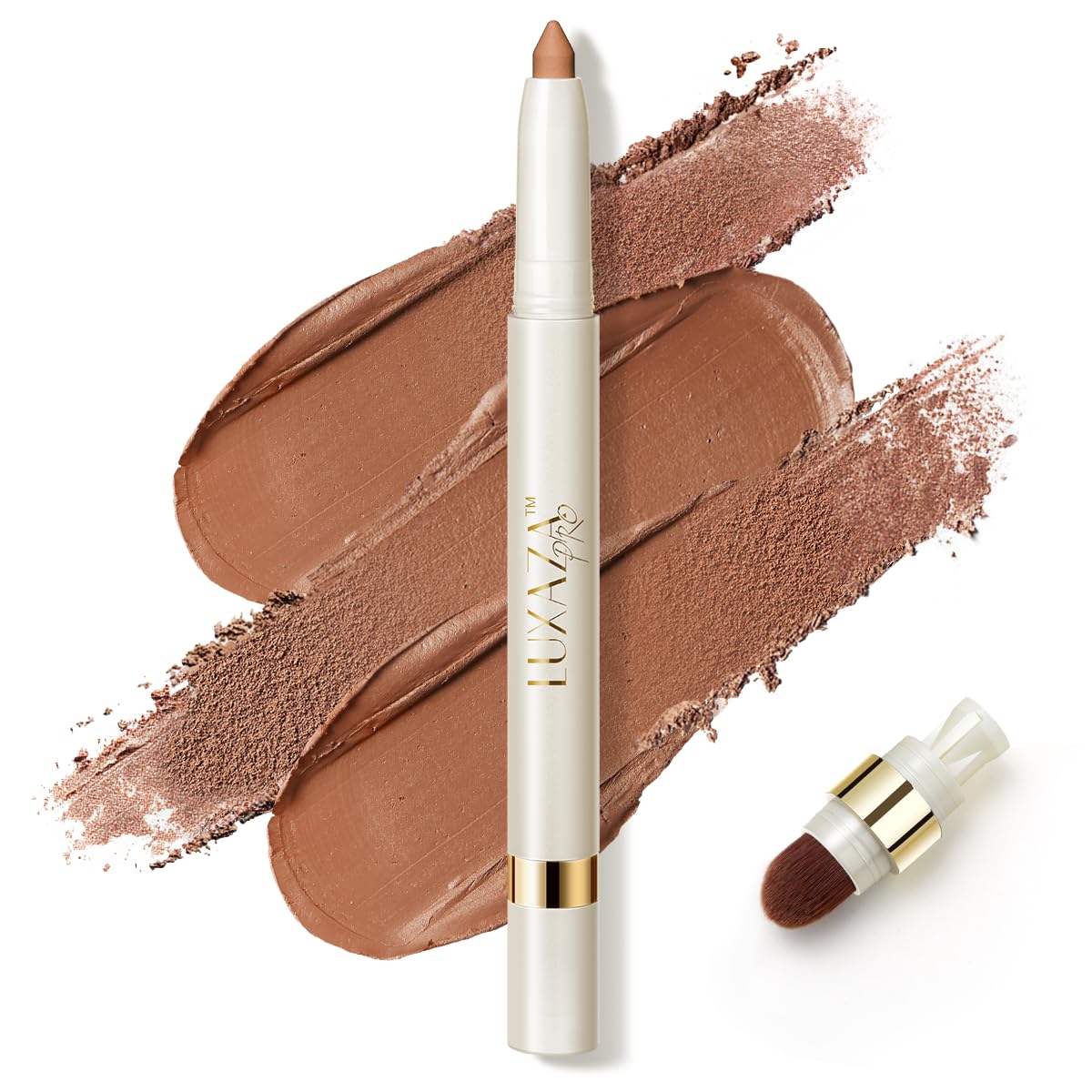 LUXAZA PRO Multi-Purpose Makeup Stick, Cream Matte, Eyeshadow Contour Bronzer Eyebrow Pencil Pen Sticks Cosmetics #M2