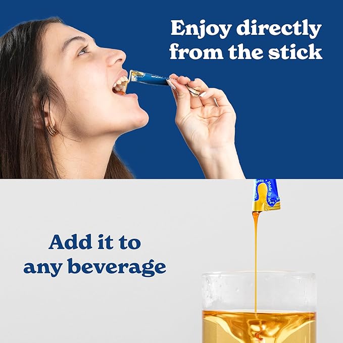 Better Alt KSM 66 Ashwagandha Honey Sticks |Organic Multiflora Himalayan Honey | Helps Promote Relaxation, Focus |1 Month Dietary Supplement